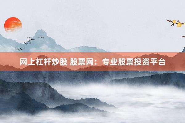 网上杠杆炒股 股票网：专业股票投资平台